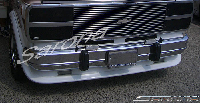 Custom GMC Vandura Van  All Styles Front Lip/Splitter (1977 - 1995) - $399.00 (Part #GM-010-FA)